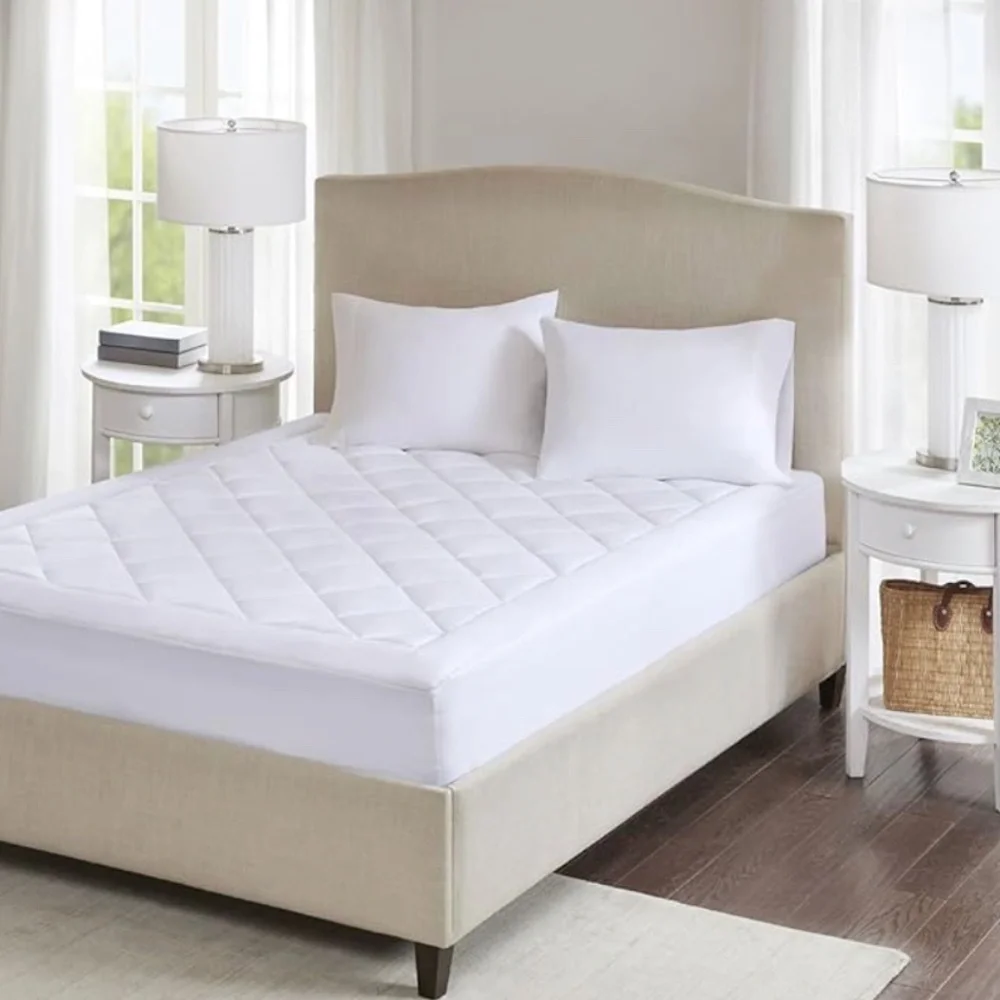 Share Twin XL Harmony Deep Pocket Waterproof Mattress Pad: Hypoallergenic NWT